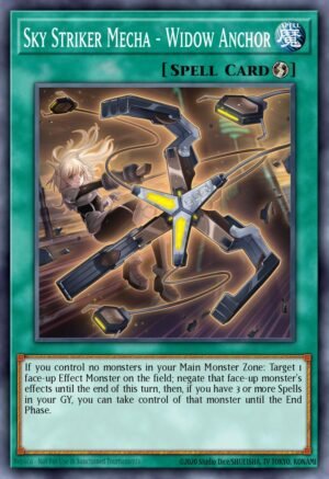 Sky Striker Mecha - Widow Anchor - Battles of Legend: Hero's Revenge (Secret Rare)