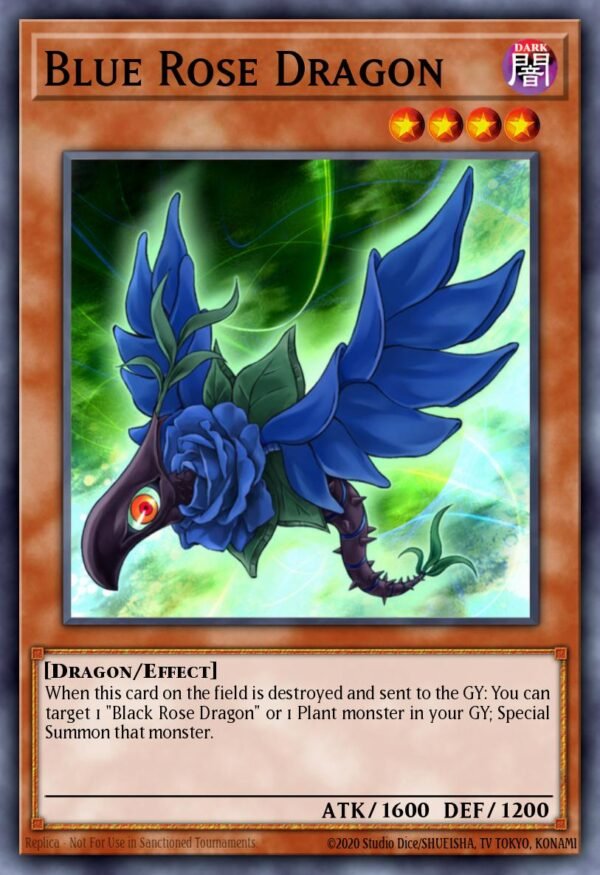 Blue Rose Dragon - Extreme Victory (Secret Rare)