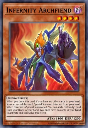 Infernity Archfiend - Quarter Century Bonanza (Platinum Secret Rare)