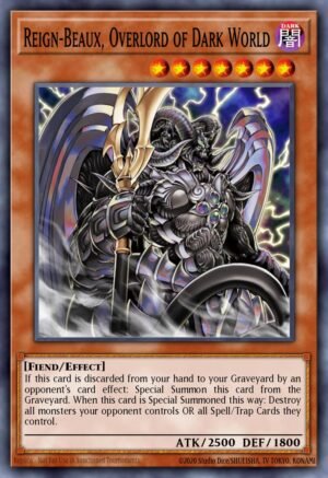 Reign-Beaux, Overlord of Dark World - Gates of the Underworld Structure Deck (Common)