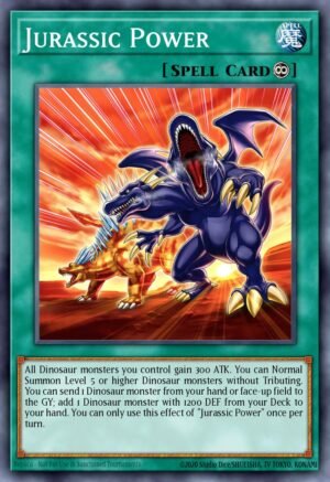 Jurassic Power - Duelist Nexus (Common)