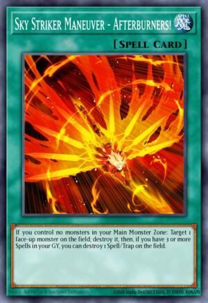 Sky Striker Maneuver - Afterburners! - Battles of Legend: Chapter 1 (Ultra Rare)