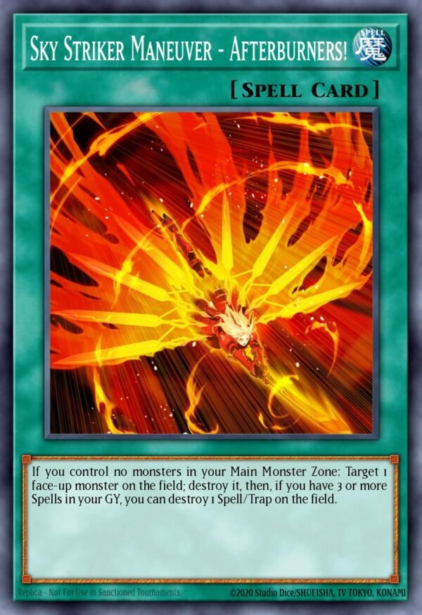 Sky Striker Maneuver - Afterburners! - Battles of Legend: Chapter 1 (Ultra Rare)