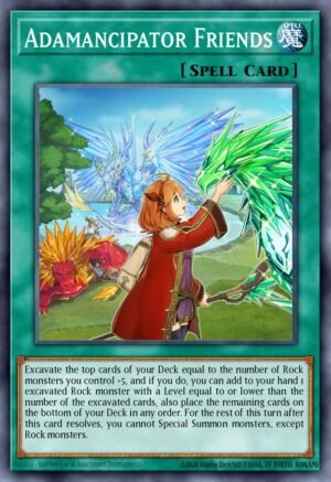 Adamancipator Friends - Rise of the Duelist (Secret Rare)